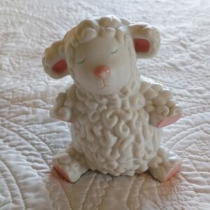 Vintage "Little Dreamer" Lamb Ceramic Bank by Lady Jayne Ltd